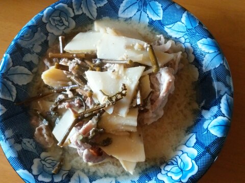 豚肉と筍とわらびの味噌煮 レシピ 作り方 By みぽりん9215 楽天レシピ 豚肉と筍とわらびの味噌煮 レシピ 作り方 By みぽりん9215 楽天レシピ